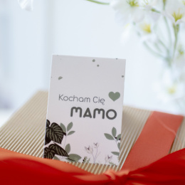 BOX Prezentowy dla Mamy - Prezent na Dzień Mamy - Zestaw z herbatą i kubkiem