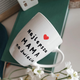 kubek najlepsza mama na świecie, kubek na dzień matki, najlepsza mama na świecie, pomysł na prezent na dzień matki